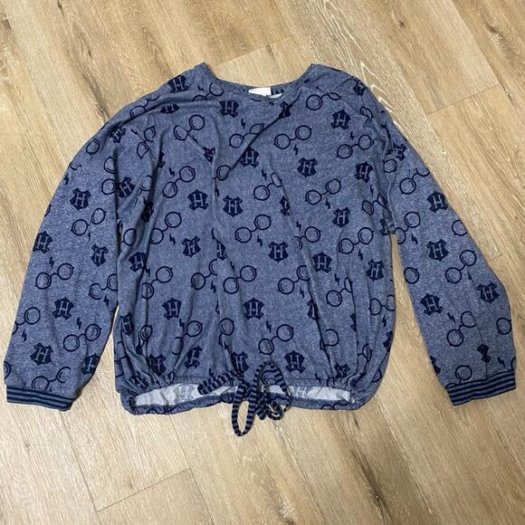 Harry Potter Women’s Blue  Lightweight Sweatshirt Sweater 3X - Picture 5 of 7